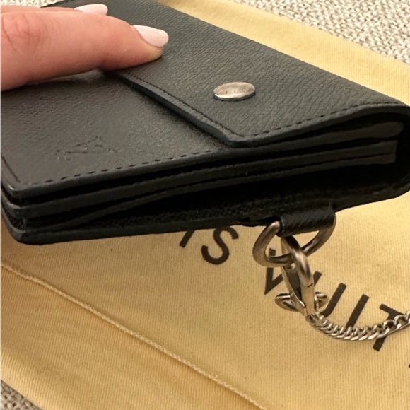 LOUIS VUITTON Long Wallet Taiga Portefeuille Accordion M30992 Ardoise - Picture 5 of 11